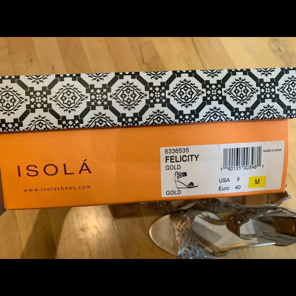 Wedge dress Shoe Isola - Picture 3 of 3